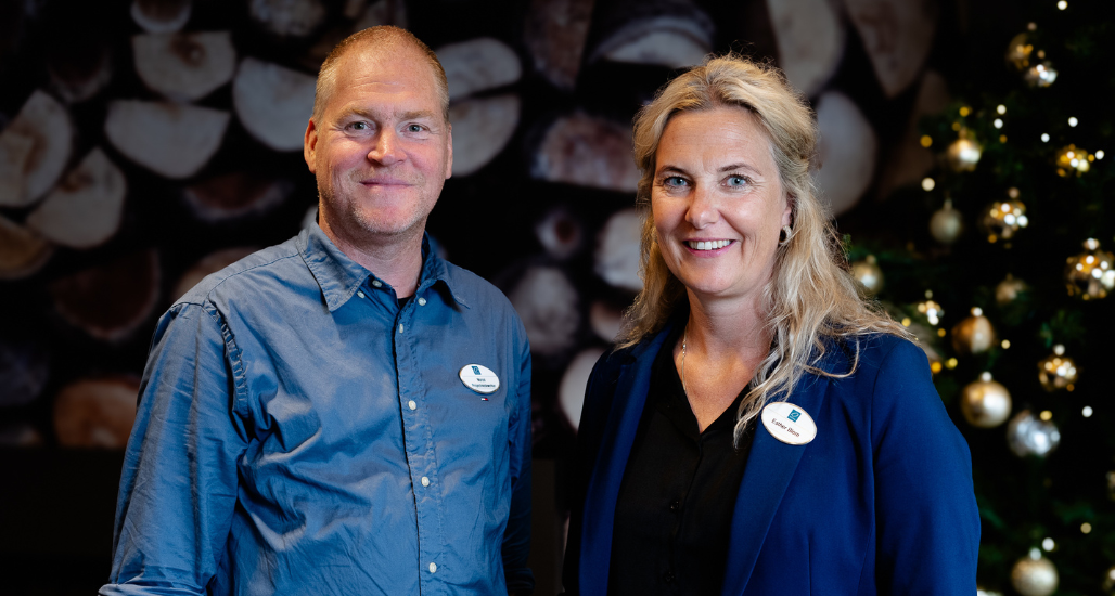 Marcel Hendriks en Esther Blom